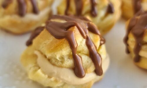 Caramel Cream Puffs