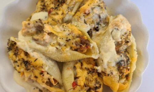 Chicken Mushroom Pasta Shells