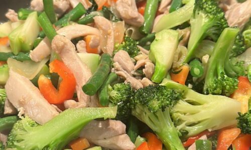 Chilli Basil Stir Fry With Chicken