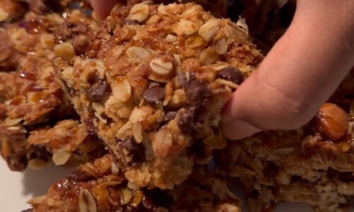 Chocolate Date Oat Slices