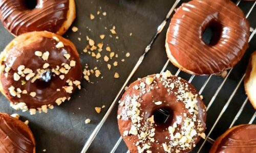 Chocolate Glazed Donuts