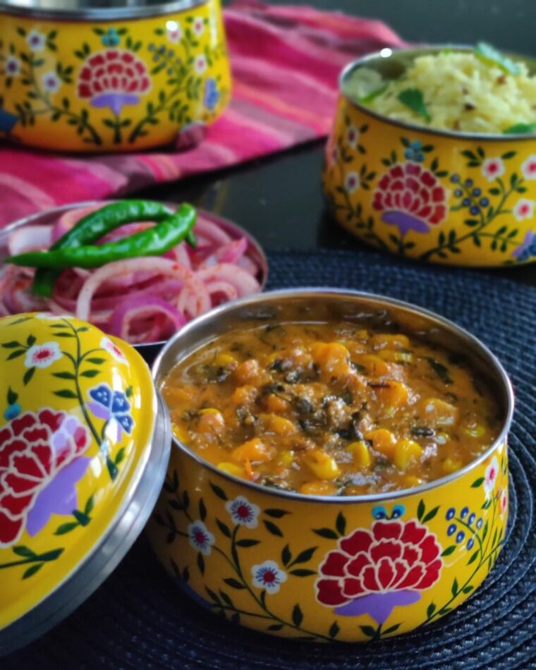 Fenugreek (Methi) And Sweetcorn Curry