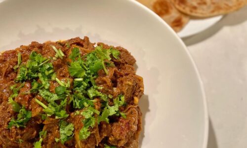 Lamb Bhuna And Some Paratha