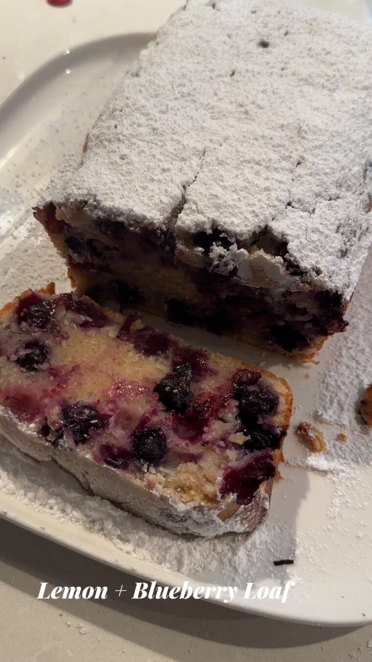 Lemons & Blueberries Loaf