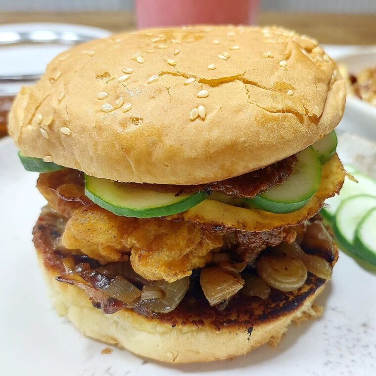 Nasi Lemak Burger