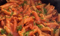 Simple Garlic Chilli Pasta