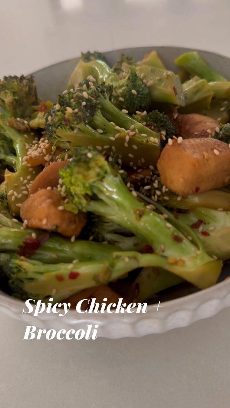 Spicy Chicken And Broccoli