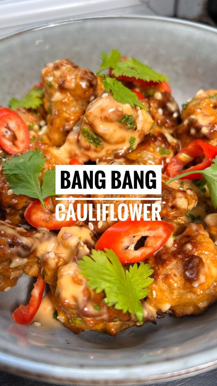 Vegan Bang Bang Cauliflower