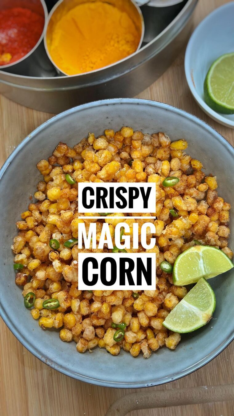 10 Minute Crispy Magic Corn