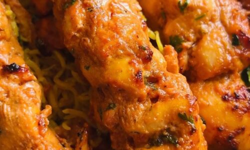 Mediterranean Style Chicken Skewers