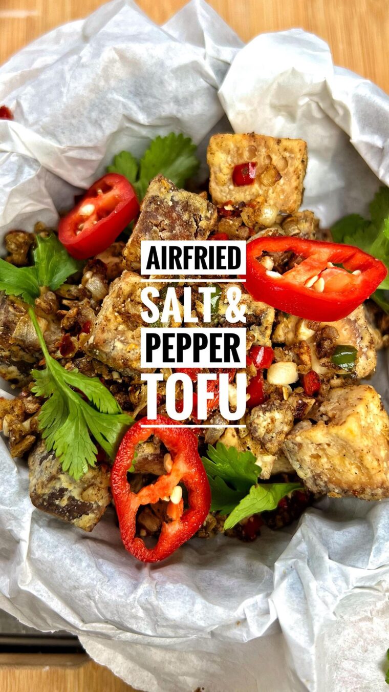 Airfried Salt & Pepper Tofu