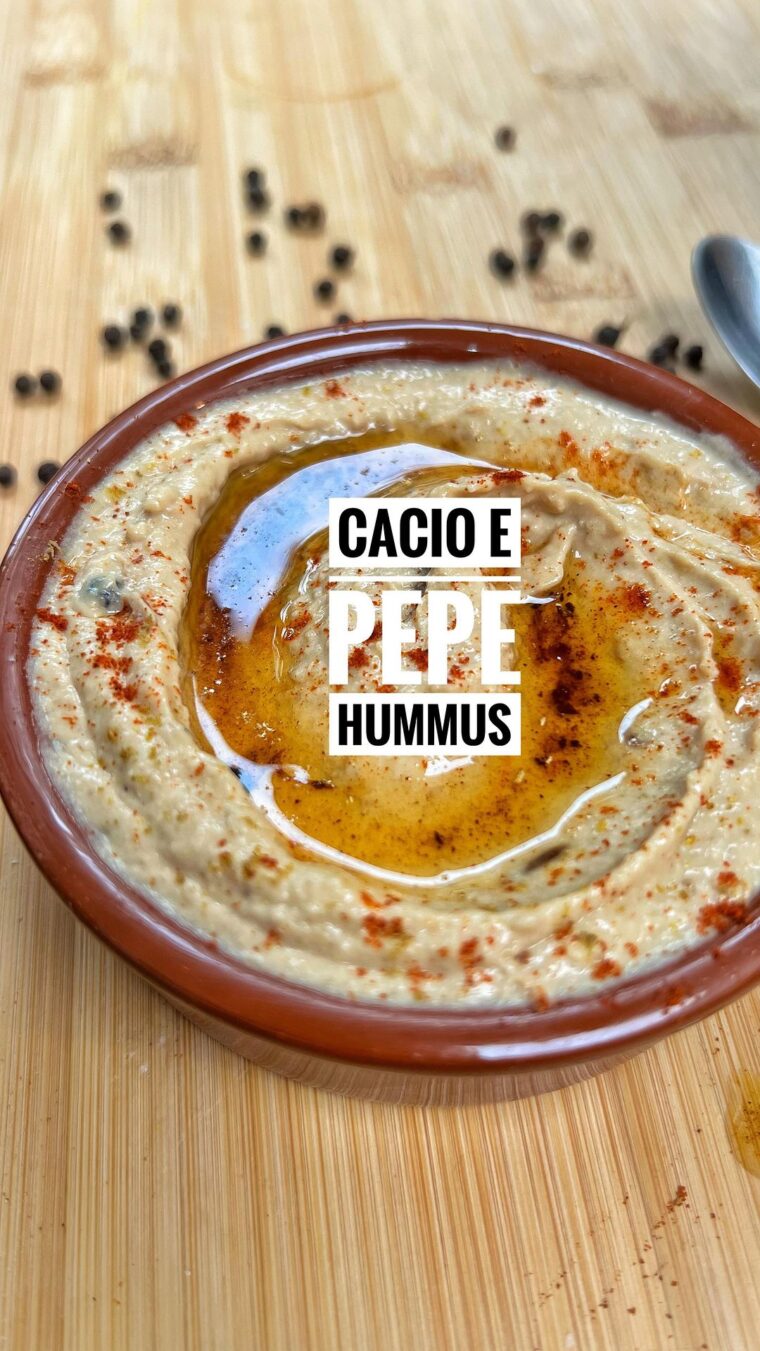 Cacio E Pepe Hummus