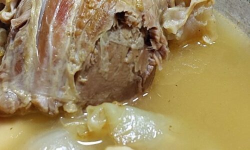 Kuzu Incik Haşlama (Turkish Boiled Lamb Shanks)