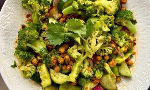 Lemon Mustard Broccoli Salad