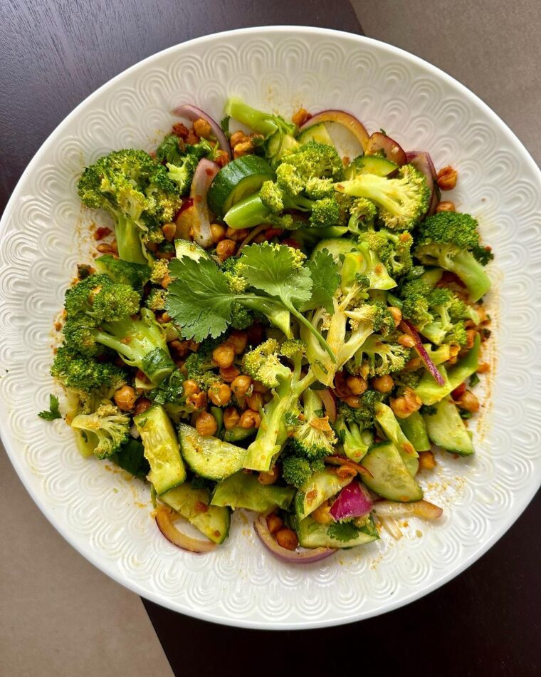 Lemon Mustard Broccoli Salad
