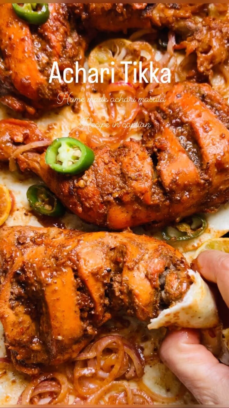 Achari Chicken Tikka