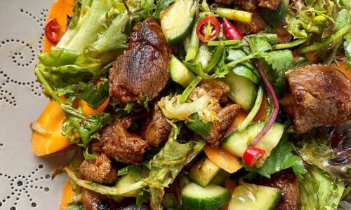 Asian Style Lamb Salad