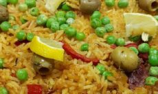 Chorizo & Pea Paella