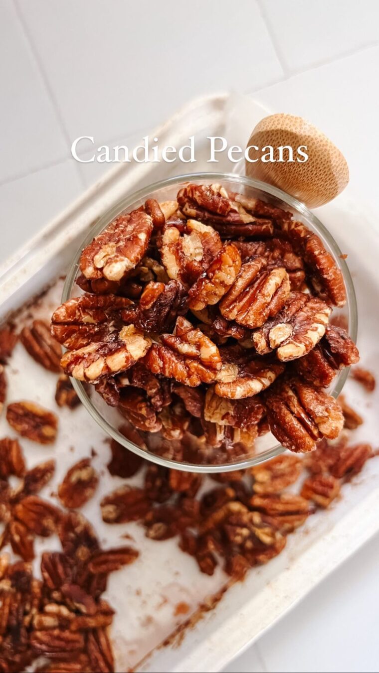 Easy & Healthy Candied Pecans