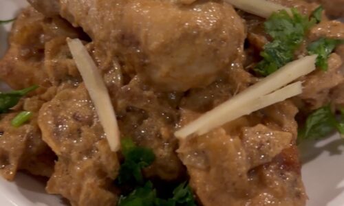 Garlic & Ginger Chicken Korma