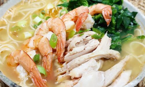 Kai Si Hor Fun (Shredded Chicken Hor Fun)