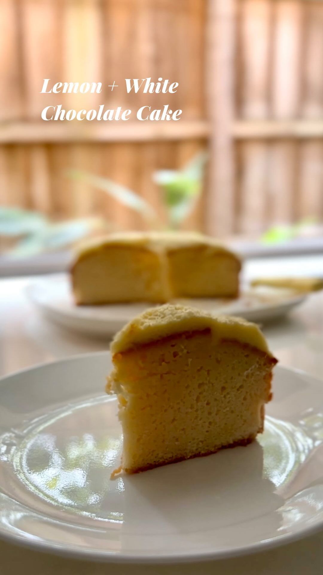 Lemon And White Chocolate Cake from katz__kitchen