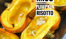 Miso Pumpkin Risotto