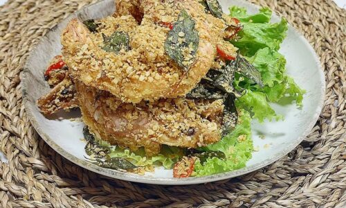 Singapore Cereal Prawns