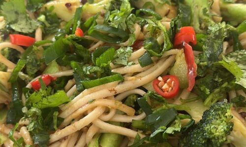 Spicy Peanut Noodles