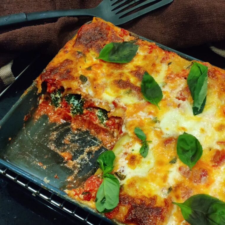 Spinach And Ricotta Cannelloni