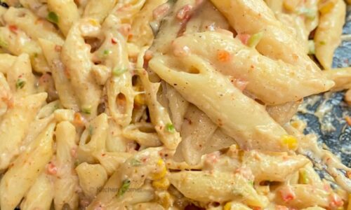 Vegetable Cheese Pasta