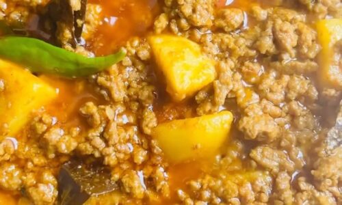 Aloo Qeema - Food Recipes dari Beef