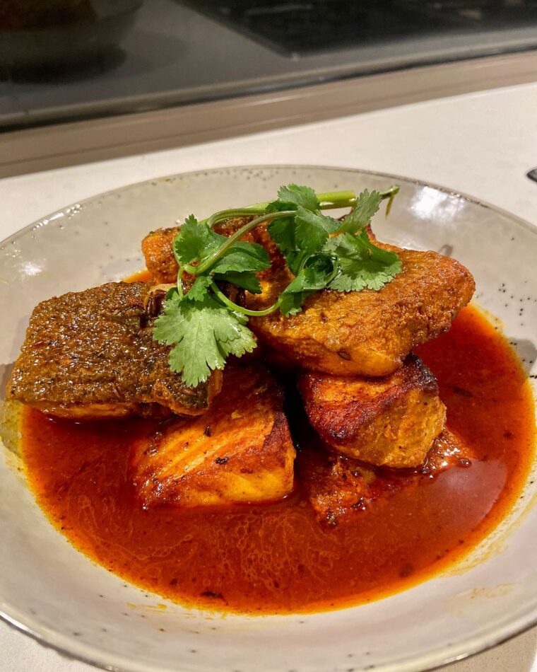 Bengali Salmon Curry