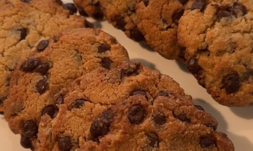 Chewy Almond Flour Choco Chip Cookies - Snacks, Appetizers & Desserts dari Almond