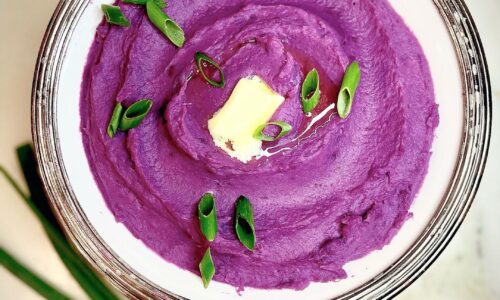Mashed Purple Potatoes