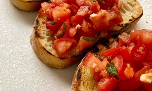 Mint Bruschetta - Food Recipes dari Tomato