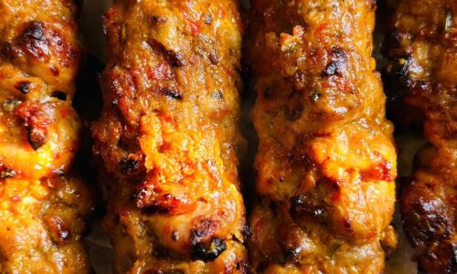 Peri Peri Chicken Skewers