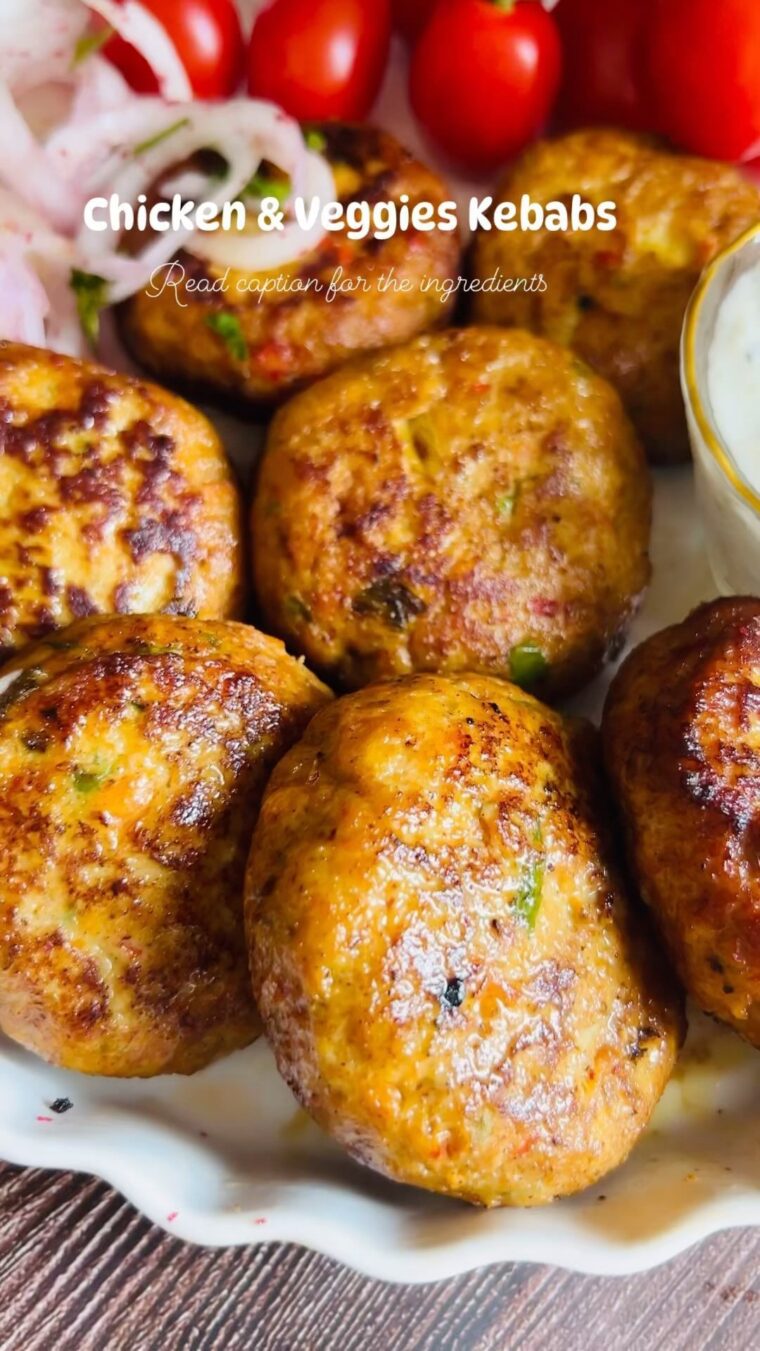 Chicken & Veggies Kebab