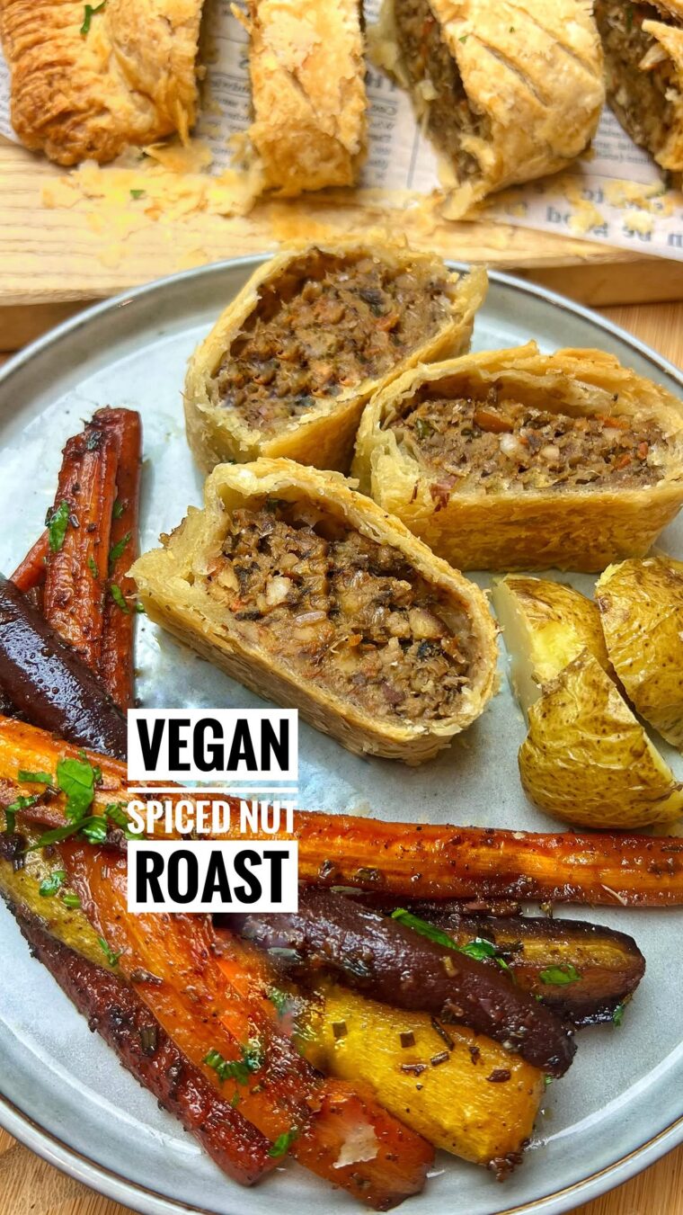 Spiced Vegan Nut Roast