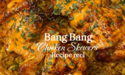Bang Bang Chicken Skewers