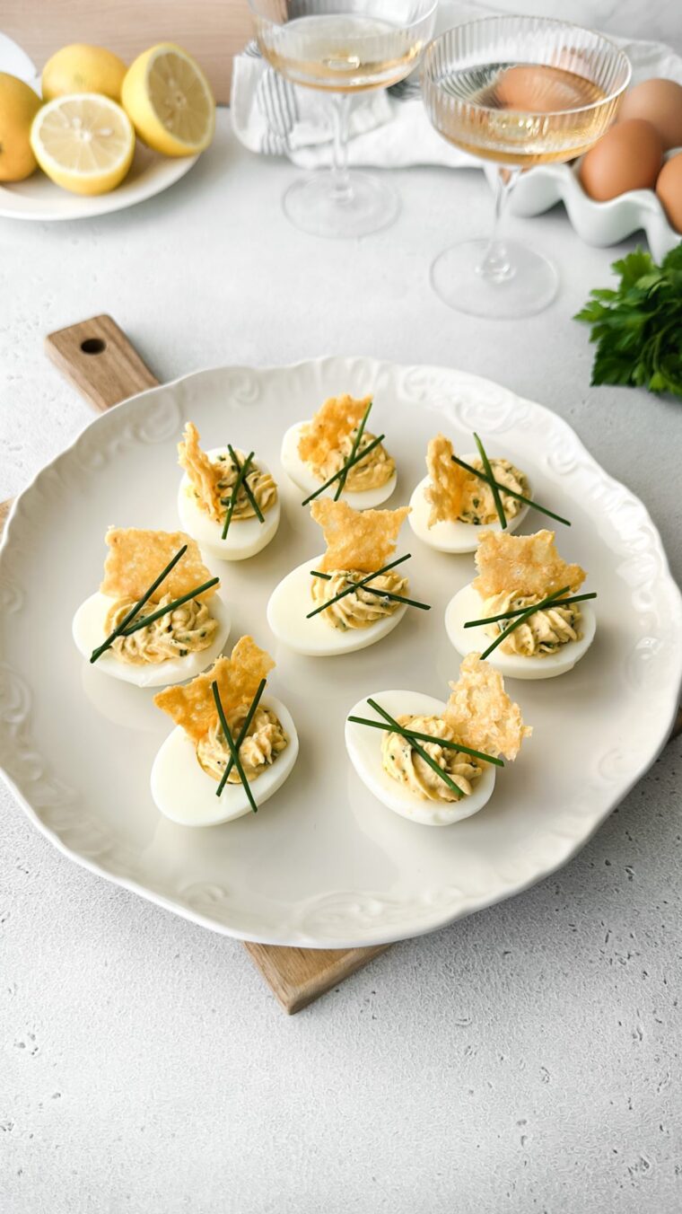 Classic Deviled Eggs With A Twist