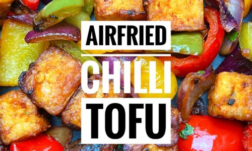 Airfried Chilli Tofu - Food Recipes dari Tofu