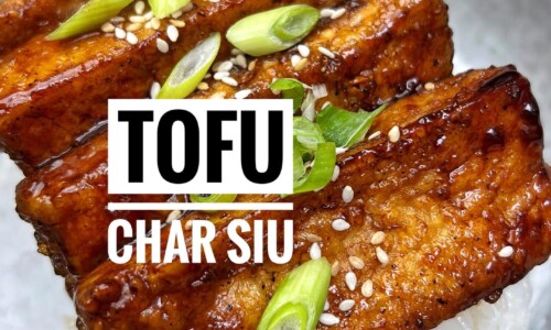 Char Siu Tofu - Main Dishes Recipes dari Rice