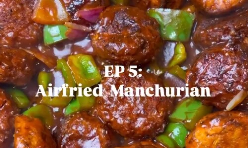 Airfried Manchurian Balls - Snacks & Sweets dari Chickpea