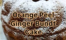 Orange Peel Ginger Bundt Cake