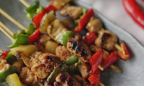 Chicken Kebabs Grill
