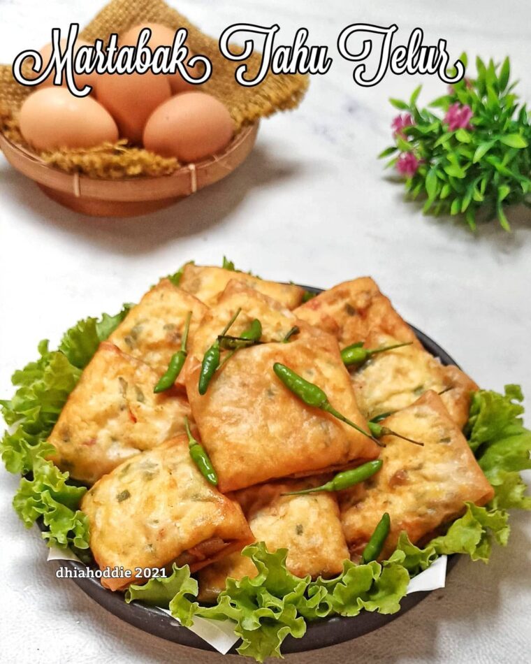 Resep Martabak Tahu Telur Dari dhiahoddie