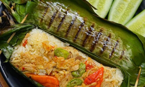 Nasi Bakar Ayam Suwir