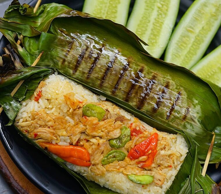 Resep Nasi Bakar Ayam Suwir Dari norita_foods