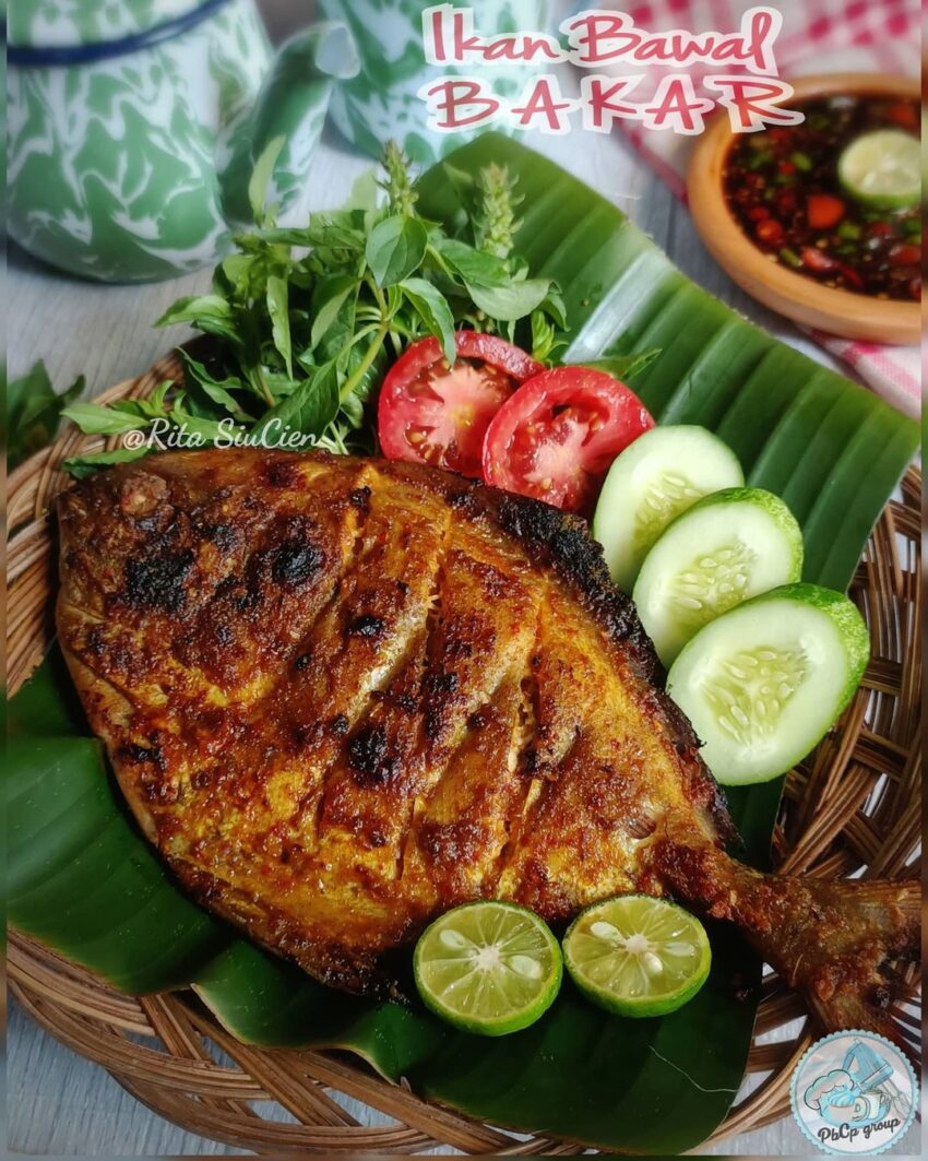 Resep Ikan Bawal Bakar Dari @rita_siucien